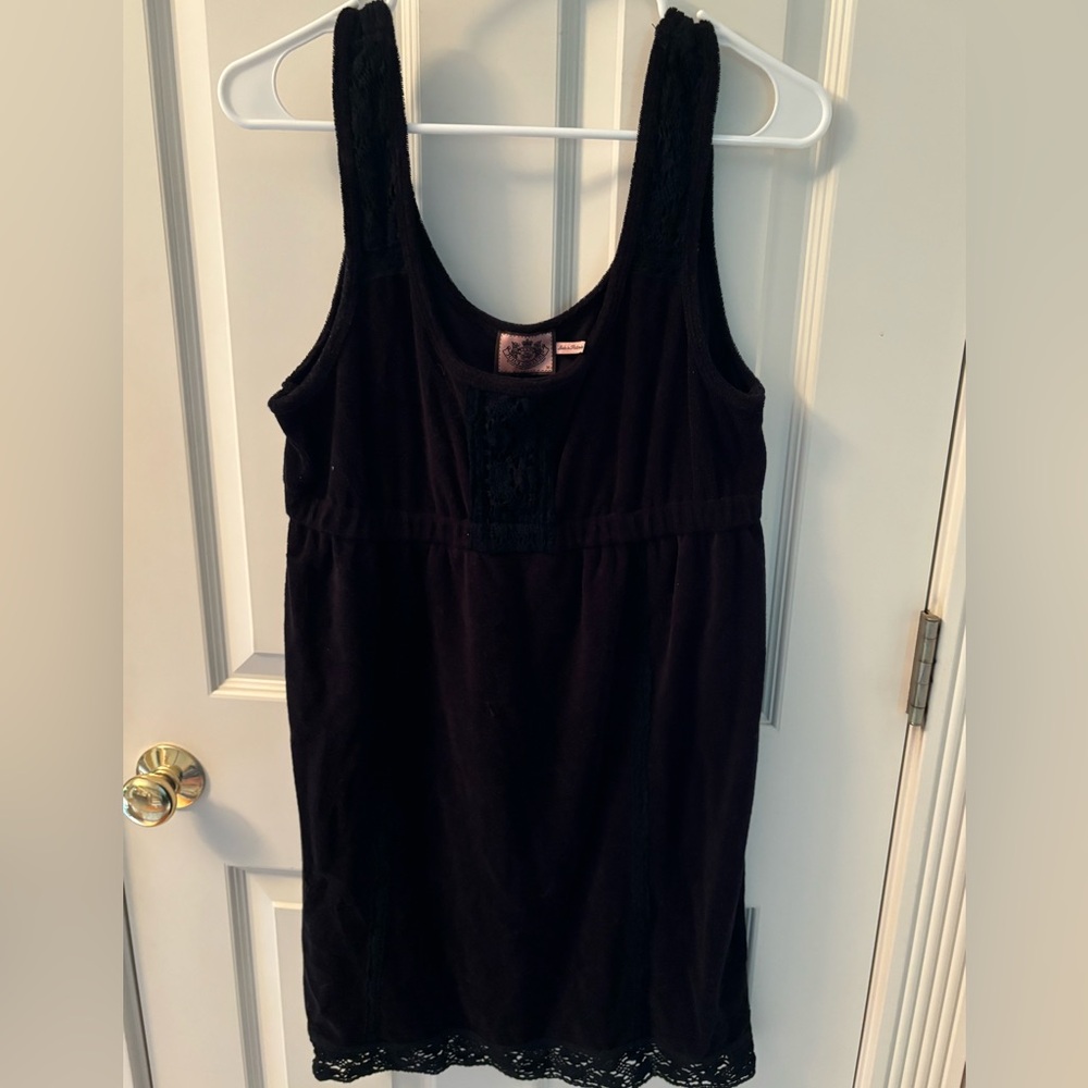 Juicy Couture Black Lace Detail Dress
